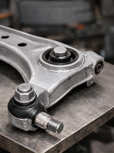 Laser-gereinigtes Metallteil — Ergebnis