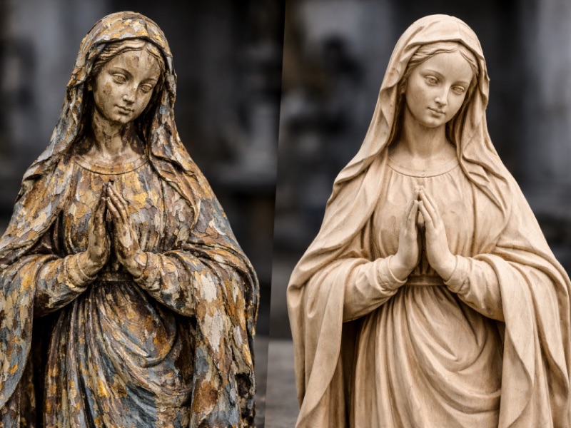 Restauration und Denkmalschutz mit Laserreinigung